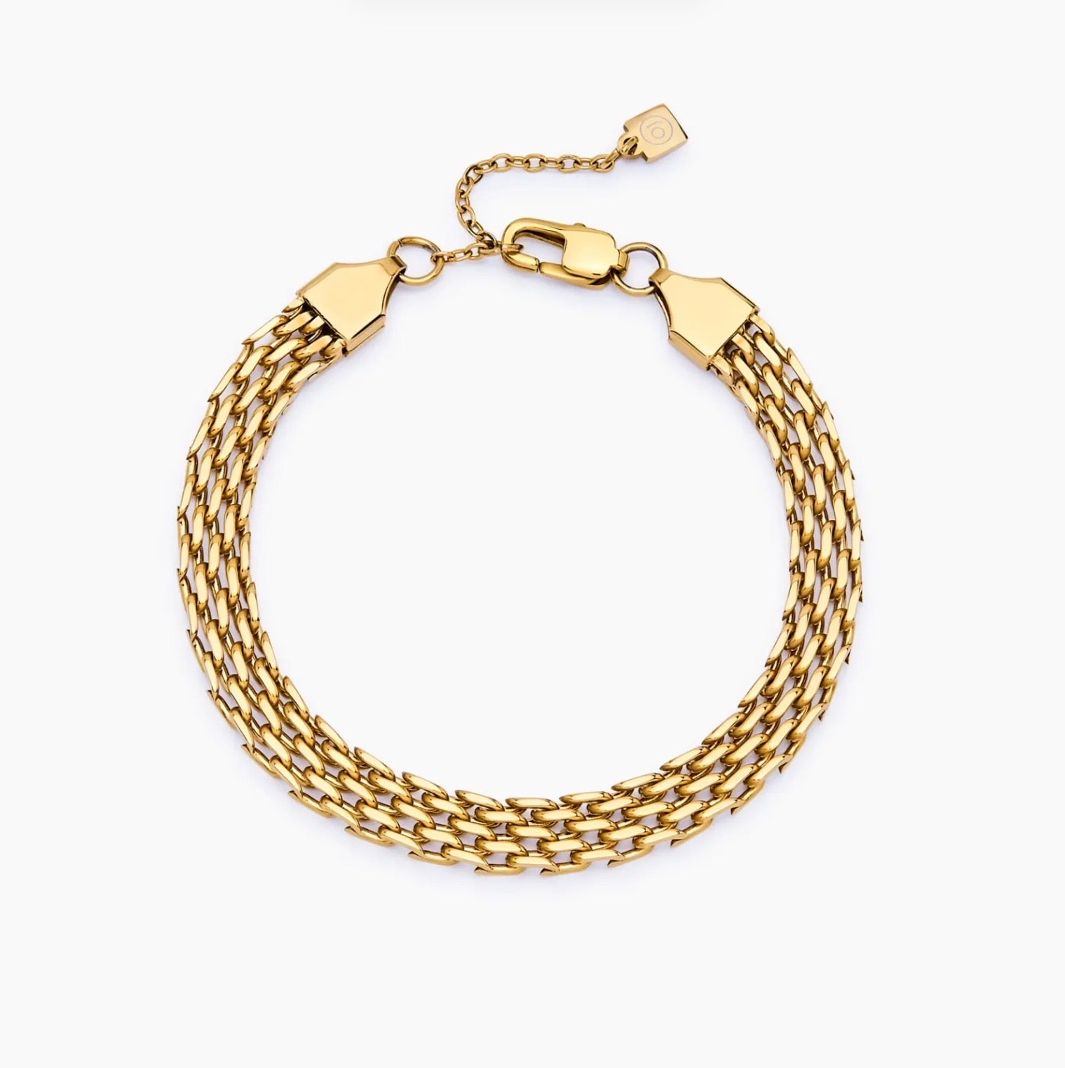 Brazalete “Gold Mesh” -  Pulsera de Mujer
