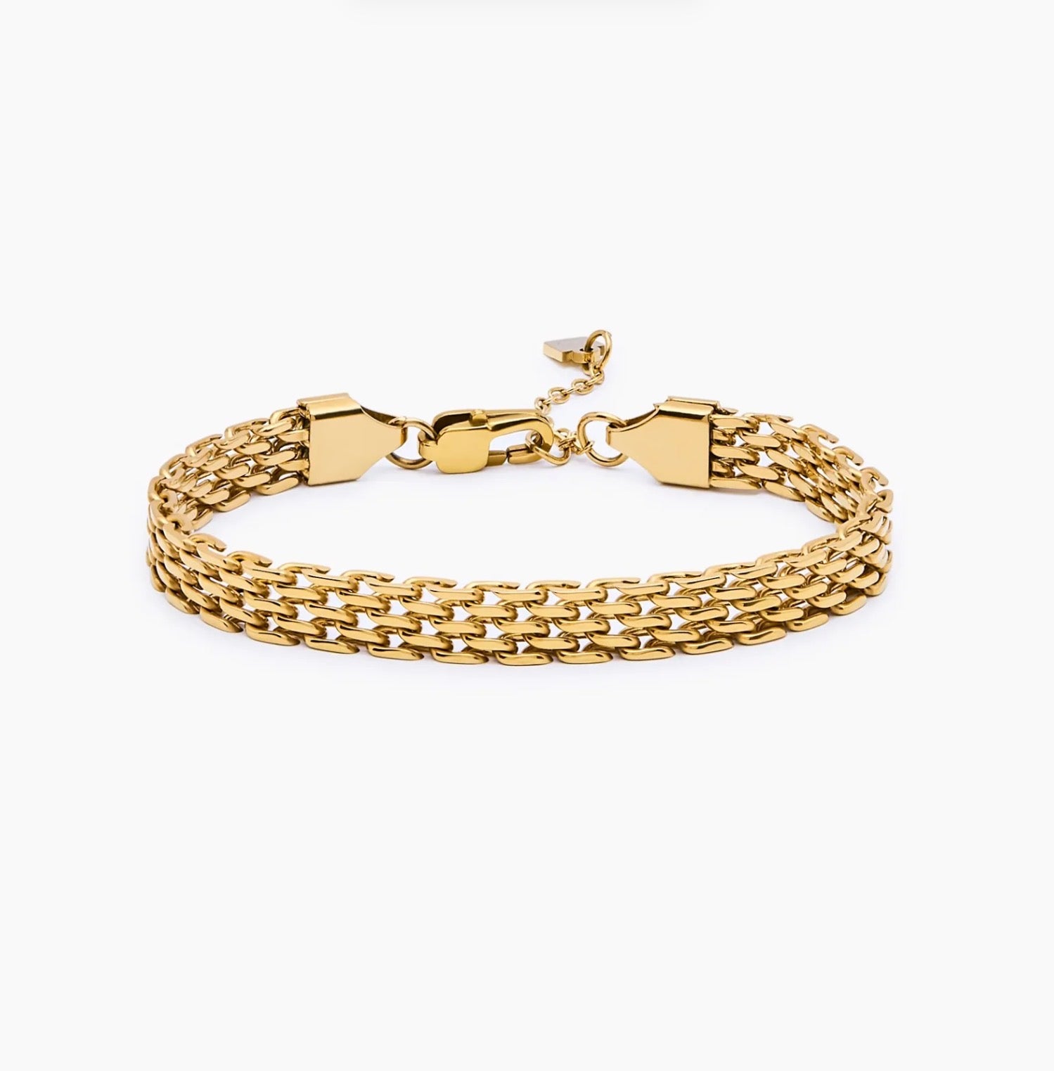 Brazalete “Gold Mesh” -  Pulsera de Mujer